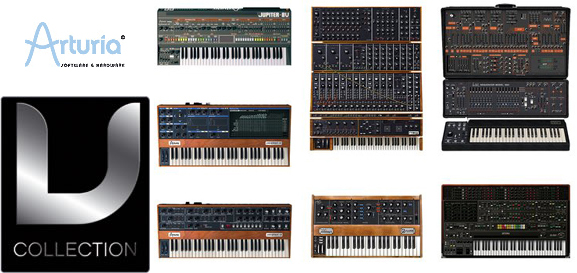 Arturia V Collection Virtual Synth Moog Modular Minimoog Yamaha CS 80 SCI Prophet V Prophet VS ARP 2600 Roland Jupiter 8 Alex Picciafuochi Alessandro