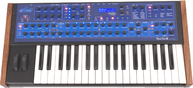 Dave Smith Intruments Mono Evolver Keyboard DSI D.S.I. Synthesizer Synthesiser Monophonic sintetizzatore monofonico alex picciafuochi